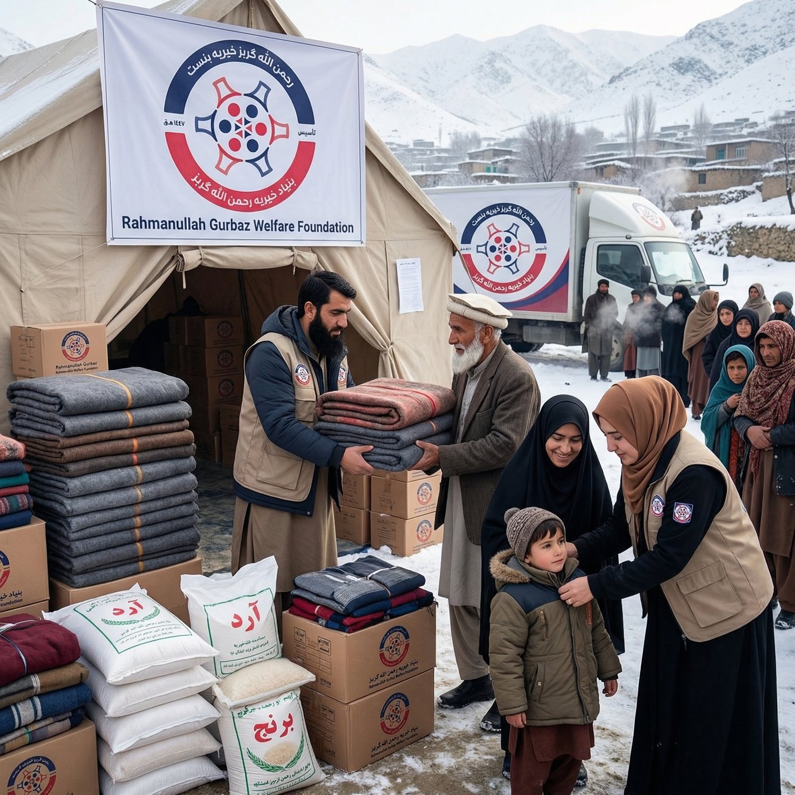 Surviving the Cold: Our Emergency Winter Relief Distribution