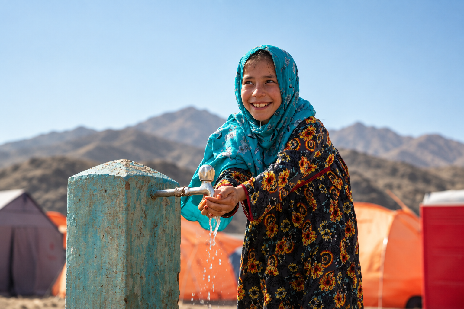 Clean water access in Afghanistan