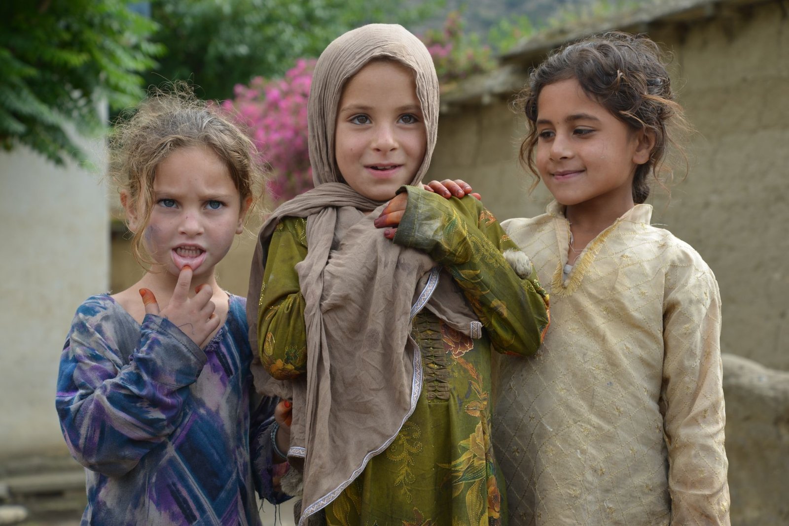 Afghan children representing hope and a better future
